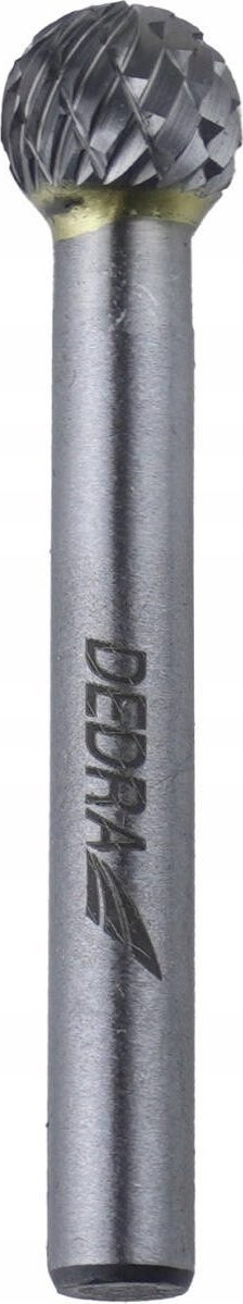 Frezë rrotulluese DEDRA 07F632, majë sferike D10x9mm, shank 6mm