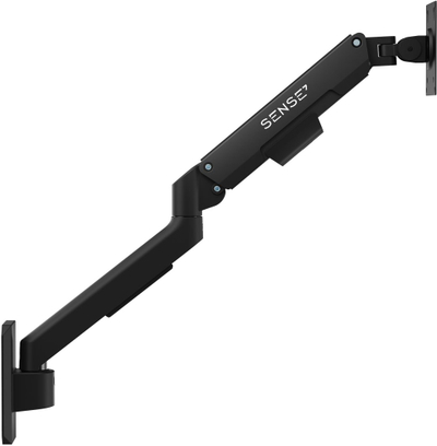 Mbajtës muri për monitor SENSE7 HANG Light WALL ARM, 17"-32", VESA 75x75 100x100, i zi