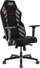 Karrige gaming Quersus VAOS 3 Audi, mikrofibër sintetike, mban deri 150kg, e zezë
