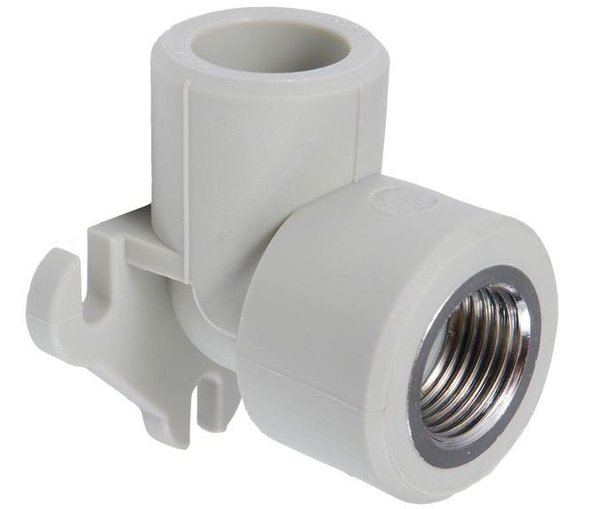 Kënd lidhës me mbajtëse Detal-Met PP F 20 mm, 3/4"