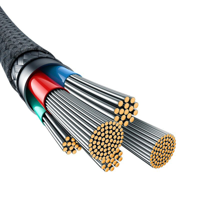 Kabllo karikimi Baseus Unbreakable USB C në Lightning, 20W, 2m, e bardhë
