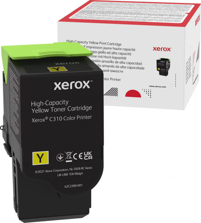 Kasetë toner Xerox 006R04367 C310, kapacitet i madh, e verdhë