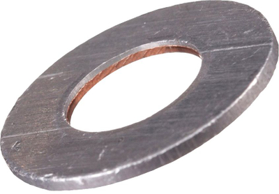 Rondelë Al-Cu PMA 16, për bulona M16, diametër 35mm, argjendtë