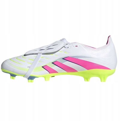 Këpucë futbolli adidas Predator League FT FG MG ID1320, për burra, për bar natyral edhe artificial, të bardha