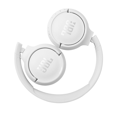 Kufje wireless JBL Tune 510BT, Bluetooth 5.0, 40 orë bateri, të bardha