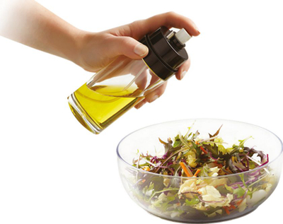 Shpërndarës vaji Spruci Oil Mister, për gatim ma të shëndetshëm, transparent