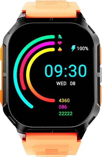 Ora inteligjente HiFuture FutureFit Ultra 3, 2\", IP68, portokalli