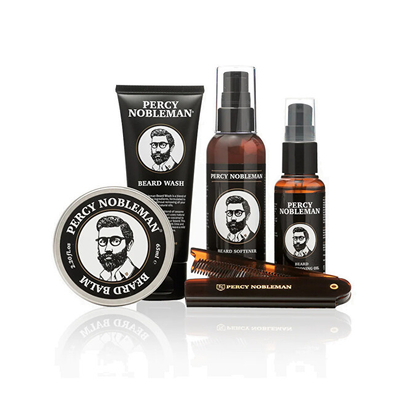 Set për mjekër Percy Nobleman Complete Beard Care Kit