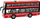 Autobus lodër L-Toys City Bus, me drita e zhurma, mekanizëm fërkimi, i kuq