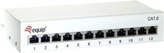 Patch panel Equip 227362 Cat6, 12 porta RJ45, i zi