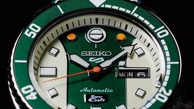 Orë dore Seiko 5 SRPJ75K1, e zezë