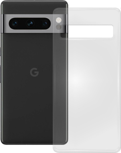 Kapak telefoni PEDEA Soft TPU për Google Pixel 8 Pro, transparent