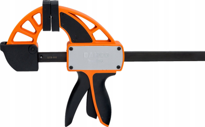 Брзостегач Bahco Quick Grip 300mm, сила на стегање 200kg, портокалов