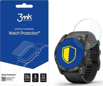 Xham hibrid mbrojtës 3mk për Garmin Epix Pro Gen 2 47mm, FlexibleGlass Lite, transparent