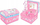 Kuti muzikore Pecoware Music Box Chest Unicorn, me figurë unikorn, rozë
