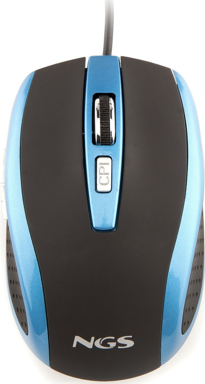 Maus optik NGS BlueTick, 1600 DPI, 6 butona, i zi