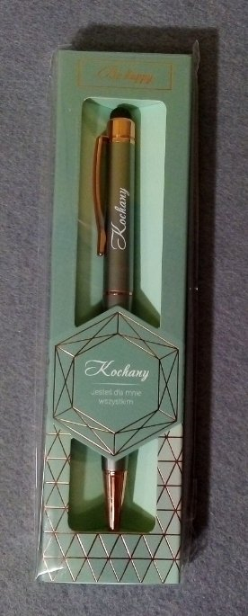 Стило пенкало Blue Pen Be Happy Beloved, врв за екрани на допир, сина боја, пастел