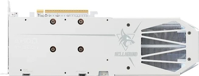 Kartë grafike PowerColor Hellhound Radeon RX 9060 XT Spectral White, 16GB GDDR6, e bardhë