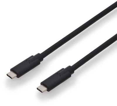 Kabllo USB Digitus USB C në USB C, 1 m, e zezë