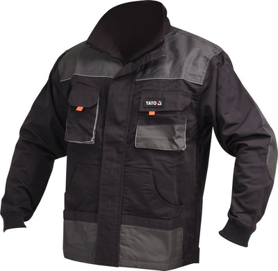 Xhaketë pune Yato YT-80177, M, e zezë