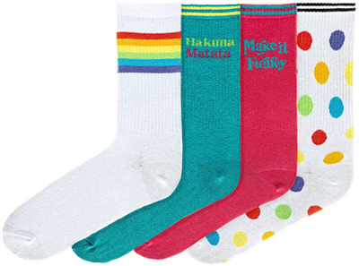 Set çorape për femra Funky Steps, 4 palë
