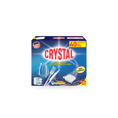 Tableta për Enëlarëse Crystal, 40 copë