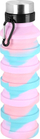 Shishe palosëse uji Spokey Jump 941258, 550 ml, silikoni, blu