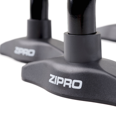 Doreza për pompa Zipro Push-up Handles, bazë e fortë, kapje EVA, të zeza