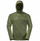 Bluzë me kapuç Jack Wolfskin Hirschberg Hooded FZ M, për burra, me zinxhir komplet, jeshile