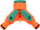 Lidhës i shumëfishtë FLO Y 1/2 x 3/4 "F (89022)