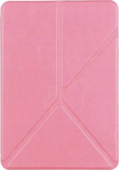 Kopertinë origami për Amazon Kindle 10, 6", me funksion wake sleep, rozë