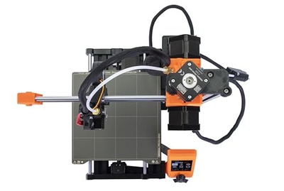 Printer 3D Original Prusa Mini Plus, FDM, gjysmë i montuar, me sensor filamenti, portokalli e zi