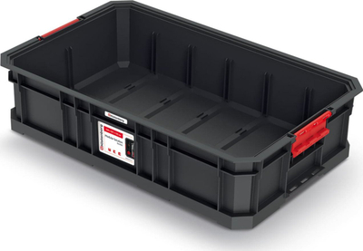 Kuti modulare transporti MODULAR SOLUTION 520x327x125, plastike, e zezë