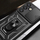 Mbrojtëse telefoni Hurtel Hybrid Armor Camshield për OnePlus Nord 4 5G, me kapak kamere, me këmbë mbajtëse, e zezë
