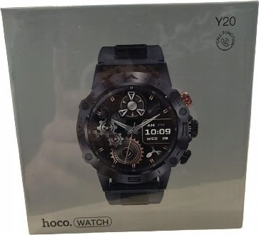 Smartwatch Hoco Y20, ekran 1.53", Bluetooth 5.1, i argjendtë
