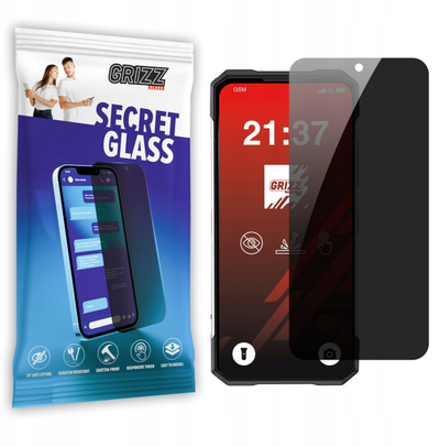 Xham mbrojtës privat Grizz SecretGlass për Doogee S200, hybrid, kundra gërvishtjeve, transparent