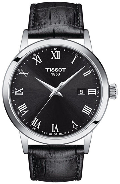 Orë dore për meshkuj Tissot T-Classic Dream Gent, e zezë