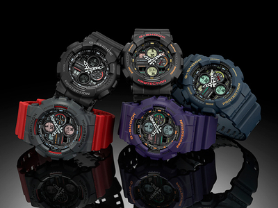Orë dore Casio The G/G-Shock GA-140-1A4ER (411)