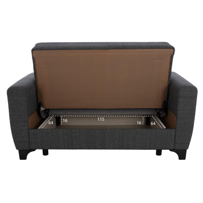 Set divan-shtrat (3 + 2 ulëse) HM11748.03, gri