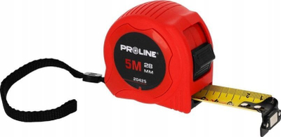 Ротирачки метар PROLINE, 3 m, со магнет, жолт