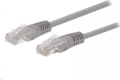 Kabllo rrjeti C-TECH Patchcord Cat5e, UTP, 0.5m, gri