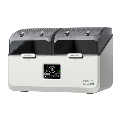 Tharëse filamenti Creality SpacePi X4L, panel digjital, kapacitet multi rrolla, e bardhë