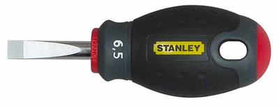 Kaçavidë Stanley FatMax 0-65-404, majë e drejtë 6.5mm, teh 30mm, e zezë