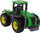 Lodër traktor bujqësor Green Tractor, plastikë, me rrota lëvizëse, jeshil