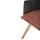 Kolltuk ngrënieje Rex 53x60x93Hcm (HM9847.06), kuqe/ gri