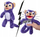 Lodër pelushi Screamerz Monkey, interaktive me zë, shumëngjyrëshe