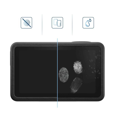 Xham i temperum Tech-Protect Glass Fit+, 2 copë, për DJI Osmo Action 5 Pro, transparent
