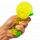 Lodër antistres FOL Toys Squeezable Banana, material i butë, elastike, e verdhë