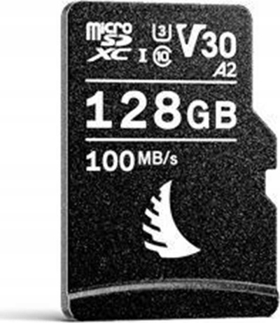 Kartë kujtese MicroSD Angelbird AV PRO, 128GB, V30 A2, e zezë