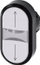 Buton dyfish i ndriçuar Siemens 3SU1001-3AB66-0AN0, 22mm, plastik, i bardhë
